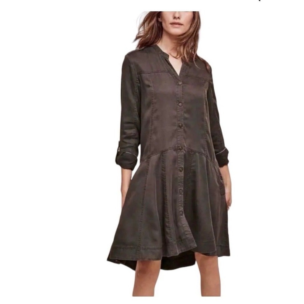 Anthropologie Holding Horses High Low Dress Size 4